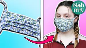 Von schönen, schlichten sommerkleidern, bis zu babysachen gibt es dabei eine ganze menge schnittmuster, die sich für nähanfänger eignen. Nahanleitung Stoffmaske Essen Behelfsmaske Nahen Fur Anfanger Nah Mit Mir Youtube