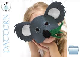 Popular Items For Koala Mask On Etsy Mask For Kids Koala Craft Koala