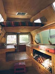 Diy Van Conversion With Loft Bed Hippie Van Camper Van Conversion Diy Van Conversion Interior Converted Vans