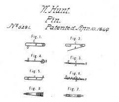 10. April 1849: Patent Auf Die Sicherheitsnadel - Redaktor.de
