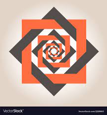 Square In A Square Geometrical Design Royalty Free Vector Geometry Art Design Geometric Drawing Geometric Design Art