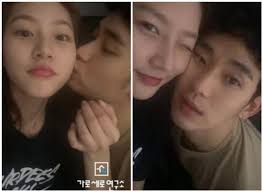 ilifepost 爱生活| 《横竖研究所》在11日的直播影片中，公开了金秀贤亲吻金赛纶脸颊的照片 ，并强调手上持有的就是原档。金赛纶的阿姨也在电话访问中，证实亲吻照和金赛纶发过的贴脸照是同一天拍摄，当时金赛纶只有16岁。 #爱生活|