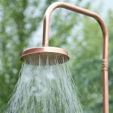 Copper Outdoor Shower Outdoor Shower Garden Shower Outdoor Baths
