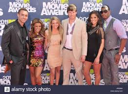 Real World Las Vegas 2011 Cast Michael Adam Royer Naomi Defensor Stock Photo Alamy