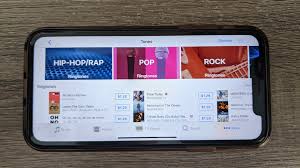 Swipe to browse the list of text tones (you can use ringtones as text tones; Iphone Ringtones How To Change Your Iphone Ringtone Techradar