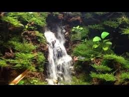 Waterfall Aquascape Youtube Aquarium Sand Aquascape Aquascape Design