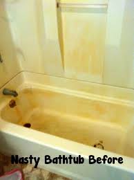 1 cup vinegar, 1 tablespoon of dish soap, and 3 cups of water. 20 Cleaning Hacks That Ll Make You Say Why Didn T I Know About These Sooner How To Clean Rust Clean Bathtub Cleaning Hacks