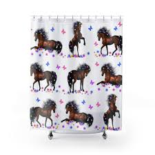 Jul 15, 2021 · eight older horses brave it out in the $100,000 esr red badge of courage (2) by trotter1. Horse Shower Curtain Girls Bathroom Decor Etsy Girl Bathroom Decor Horse Shower Curtain Girls Bathroom