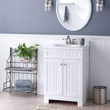 D bathroom vanity with topincludes 24 in. Style Selections Ellenbee 24 In White Single Sink Bathroom Vanity With White Cultured Marble Top Lowes Com Single Sink Bathroom Vanity Bathroom Vanity Bathroom Sink Vanity