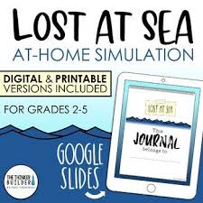 Lost At Sea At Home Simulation Distance By Michael Friermood The Thinker Builder Teachers Pay Tea In 2020 Distance Learning Online Teaching Teaching 5th Grade