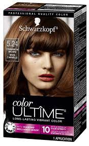 If you have a more yellow undertone, i would go more with a mahogany or cinnamon red, says rainieri. Schwarzkopf Ultime Hair Color Cream 5 24 Cinnamon Brown 2 03 Ounce By Dial Corporation Amazon De Beauty