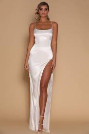 Pin By Adriann H On Dresses In 2020 Formal Dresses Prom Dresses Satin Maxi Dress