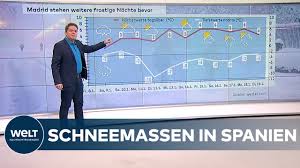 Aktuelle wetterinformationen und detaillierte wettervorhersage von wetterbote.de. Schneechaos Temperatursturz Statt Spanien Sonne Warum Spielt Das Wetter Verruckt Youtube