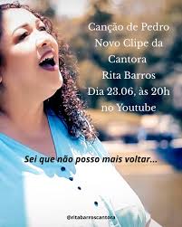 #cançãodepedro #ritabarroscantora #musicaparacerimonia #lançamento