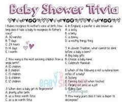 My friend is due on 24 dec and we are throwing her a baby shower on friday. Baby Quiz Questions And Answers