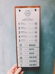 Misojyu A New Eatery In Tokyo Serves Just Miso Soup And Onigiri Cafe Menu Design Restaurant Menu Design Menu Layout