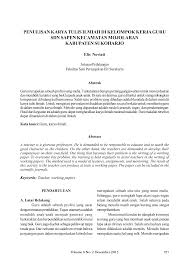 1.3# contoh daftar pustaka buku dengan penulis lebih dari. Https Jurnal Isi Ska Ac Id Index Php Abdiseni Article Download 2972 2499