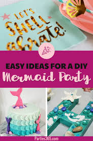 You can also use natural colors such as matcha powder but there have been many trials showing that it isn't as effective. Easy Ideas For A Diy Mermaid Birthday Party Parties365