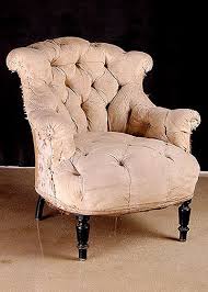 Pair Of Napoleon Iii Period French Vintage Tufted Bergeres Antique French Chairs Antique Chairs Antique French Furniture