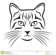 Pocet Napadu Na Tema Cat Face Drawing Na Pinterestu 17 Nejlepsich Cat Face Drawing Cat Outline Cat Outline Tattoo
