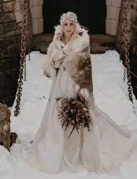 A Marriage Of Ice And Fire The Game Of Thrones Inspired Wedding You Ve Got To See To Believe Green Wedding Shoes Winter Wedding Dress Wedding Dress Organza Nordic Wedding