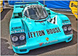1987 Kremer Leyton House Porsche 962c Group C Car Silverstone Classic 2007 Porsche Motorsport Porsche Race Cars