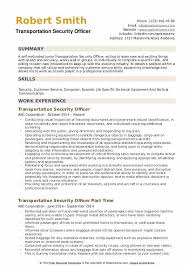 Finding the inspiration to write an awesome resume can be tough. Transportation Security Officer Resume Samples Qwikresume