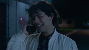 Daniel gives Miguel Miyagi headband