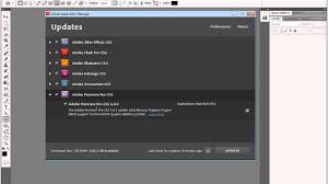 Unduh adobe premiere pro versi terbaru 2020. How To Check The Version And Update Your Adobe Application Youtube