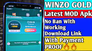 Winzo gold mod apk download is a modified version of winzo gold application. Winzo Gold Mod Apk No Ban With Working Download Link With Payment Proof
