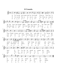 O Canada Wikipedia O Canada Lyrics Canadian National Anthem O Canada