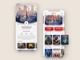 Netflix Mobile App Redesign Web App Design App Interface Design Netflix App