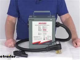 Hughes autoformers are designed to increase voltage to your rv and help eliminate low voltage damage to your appliances. Review Of Hughes Autoformers Rv Surge Protectors Voltage Booster Hu57fr Video Etrailer Com
