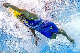 Sarah sjoestroem of sweden smiles after the women's 100m butterfly guest final during day one of the british gas swimming championships at the london. Sjostrom Breaks Another World Record On Way To Double Gold At Fina Swimming World Cup