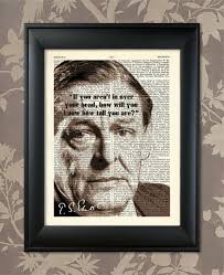 T S Eliot Quote, T S Eliot Print, T S Eliot Art, T S Eliot Poster, T S  Eliot Decor, British, Poet, Essayist, Philosopher, T. S. Eliot