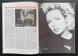 SANDRA CRETU LAUER, FALCO, MADONNA POSTER, No. 05/1989, SLOVAK MAGAZINE  POPULAR