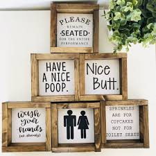 funny bathroom signs 6x6 funny bathroom signs bathroom signs bathroom humor