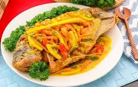 Membuat tempe bacem tidak sesulit yang dibayangkan, lho. Resep Gurame Kuah Acar Kuning
