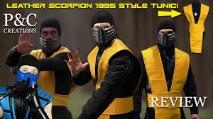 It is based on the popular mortal kombat series of fighting games by midway. Scorpion Review S His Full Leather Mortal Kombat Movie Tunic By P Ccreations Mk11 Parody Youtube