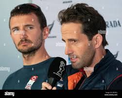 Ineos americas cup race boat sailing hi-res stock photography and images