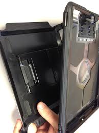 The easy way to open the otterbox case for ipad mini. How To Install An Otterbox Defender Case On An Ipad B C Guides