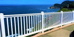 Colonial newel post in the middle. Sefton Railing Deck Railing Stair Railing Porch Railing Fast Ship