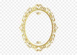 Golden Vintage Frame Png Image Vector Gold Frame Png Transparent Png Is Pure And Creative Png Image Up Gold Circle Frames Gold Picture Frames Vintage Frames