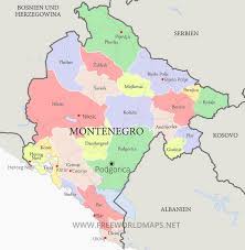 Welcome to the lustica google satellite map! Karte Von Montenegro Freeworldmaps Net