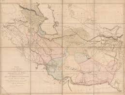Aaron Arrowsmith, Monumental wall map of Iran, 1813 | The Map House