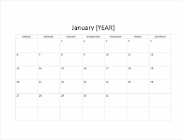 Thank you for choosing our printable calendar organizer: 12 Month Basic Calendar Any Year