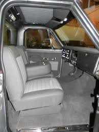 Rick S Custom Upholstery 47 87 C 10 Chevy Truck Interior Seat Covers In 2020 Chevy Trucks Truck Interior Custom Upholstery