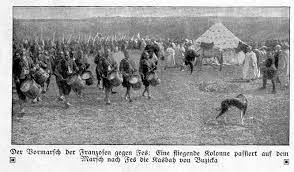 Meine frage ist, ob es ein paar nette leute da draußen gibt, die mir mal eine analyse zu dieser karikatur schreiben würden. Zweite Marokkokrise 1911