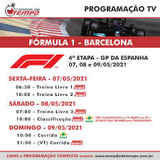 Campeonato mundial de deporte automovilístico. Formula 1 Resultado Treino Livre 1 Gp Da Espanha Barcelona 2021 Tomada De Tempo
