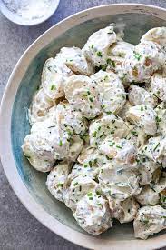 I love the sour cream in this recipe because it is a little lighter than the usual mayonnaise, and it gives the potatoes. Easy Sour Cream Potato Salad Simply Delicious